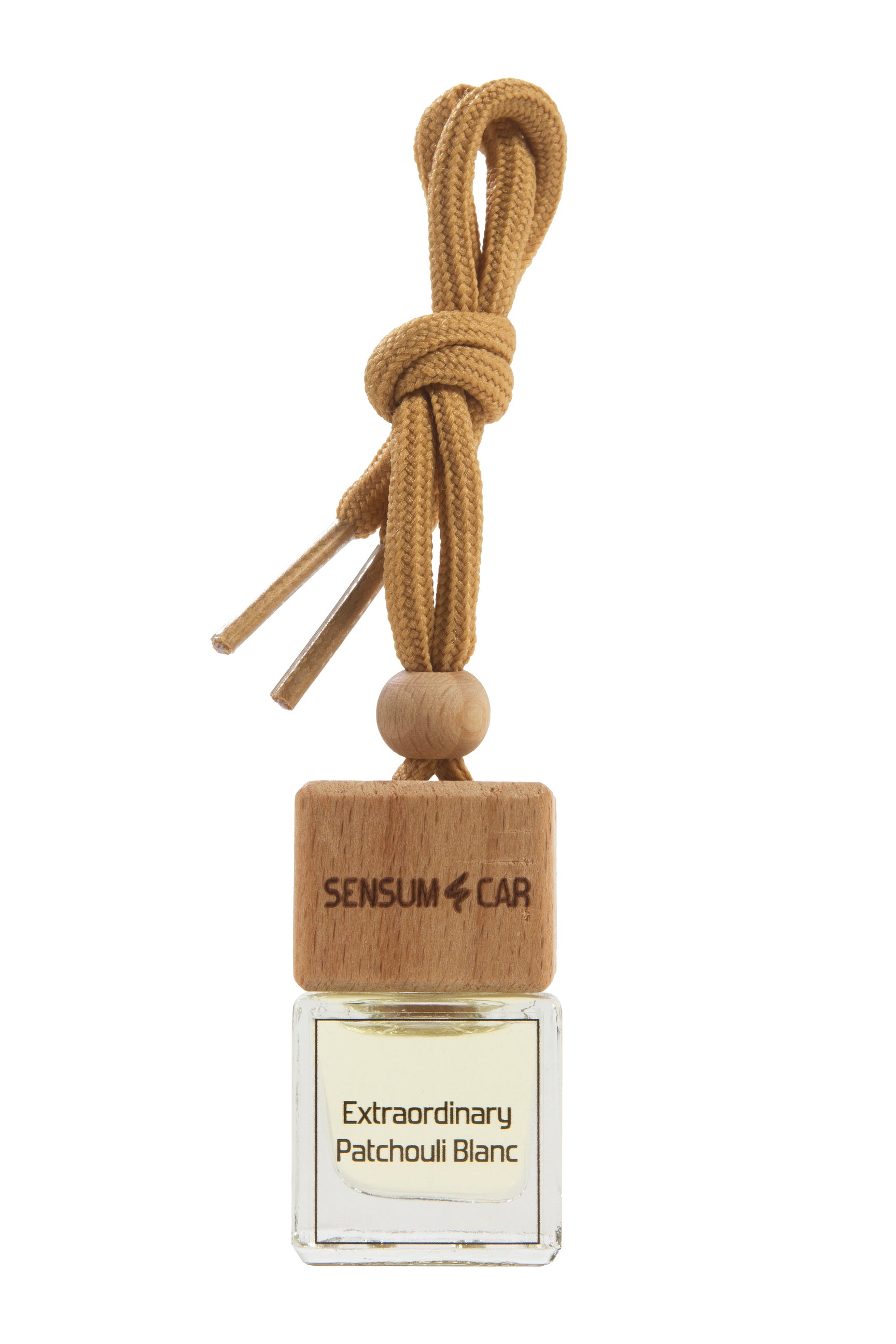 SENSUM CAR Perfume with hanging bottle - EXTRAORDINARY PATCHOULI BLANC